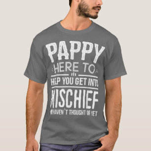 Camiseta Mens Pappy Tee de netos Engraçado Avô