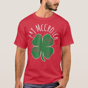 Camiseta Mens Pat Mccrotch Adulto Irlandês St Patricks Da
