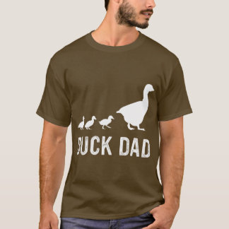 Camiseta Mens Patos Pai Pato Pato Pato Pato Pato Pato Pato 