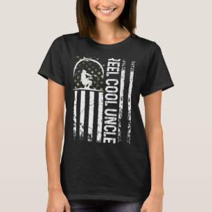 Camiseta Mens Patriotic Flag Reel Legal Tio For Pai Husb