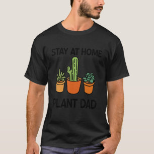 Camiseta Mens Permanecem Na Planta Residencial Gardenando P