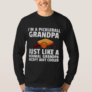 Camiseta Mens Pickleball Grandpa For Funny Retired Pickle