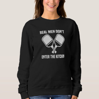 Camiseta Mens  Pickleball Player Real Men Don't Enter The K