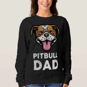 Camiseta Mens Pitbull Pai Pittie Pitty Pet Funny Dog Propri