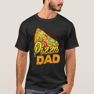 Camiseta Mens Pizza I Love Pizza Pai