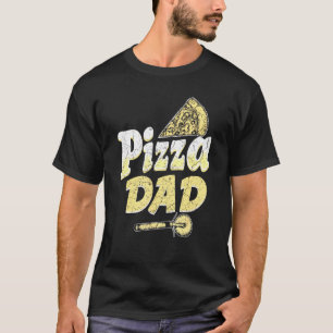 Camiseta Mens Pizza I Love Pizza Pai 10