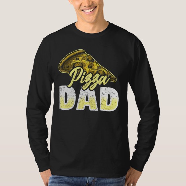 Camiseta Mens Pizza I Love Pizza Pai 7 (Frente)
