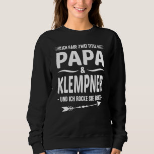 Camiseta Mens Plumber Piper Padre Dois Títulos Papa Un