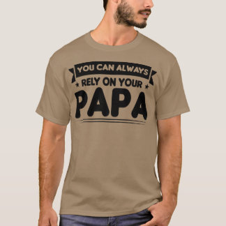 Camiseta Mens, podes sempre contar com o teu papá