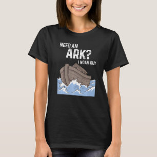 Camiseta Mens Precisam De Arca I Noah Cara Católica