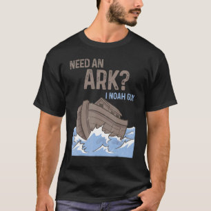Camiseta Mens Precisam De Arca I Noah Cara Católica R