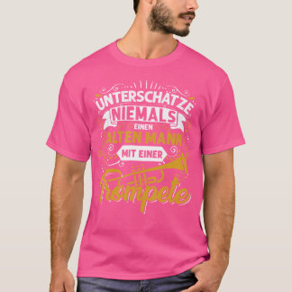Camiseta Mens Presente Para Jogadores De Trompete