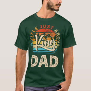 Camiseta Mens Presentes Para Pai Dia de os pais Um Título A