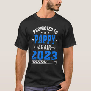 Camiseta Mens Promoveram Pappy novamente em 2023 para ser p