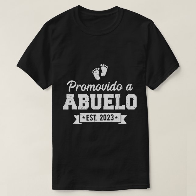Camiseta Mens Promovideo A Abuelo 2023, Baile de formatura  (Frente do Design)