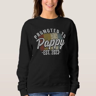 Camiseta Mens Promovidos a Pappy 2023 para o New Grandpa 20