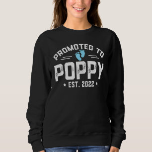 Camiseta Mens Promovidos À Poppy 2022 Pela Primeira Vez Pop