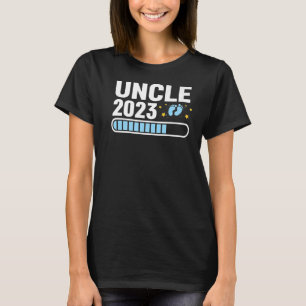 Camiseta Mens Promovidos Ao Tio 2023 Em Breve Para Ser Tio 