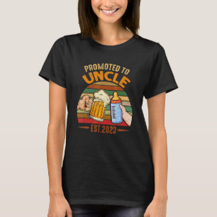 Camiseta Mens Promovidos Ao Tio 2023 Para O Tio Novo 3