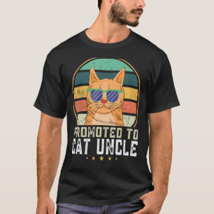 Camiseta Mens promovidos ao tio do gato