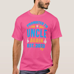 Camiseta Mens Promovidos Ao Tio Em Breve A 2023
