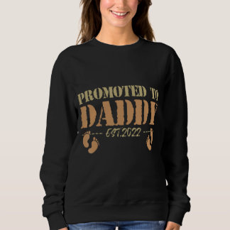 Camiseta Mens Promovidos Para O Pai 2022 Pela Primeira Vez