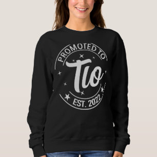 Camiseta Mens Promovidos Para Tio 2022 Pela Primeira Vez Ti