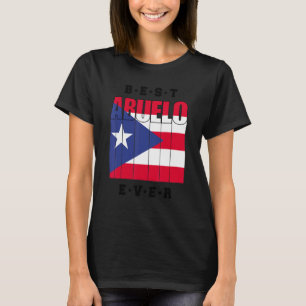Camiseta Mens Puerto Rican Best Abuelo Ever Dia de os pais 