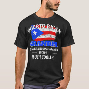 Camiseta Mens Puerto Rico Avô Muito Mais Legal Porto Rico