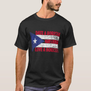 Camiseta Mens Puerto Rico Island Proud American Pessoas Pue