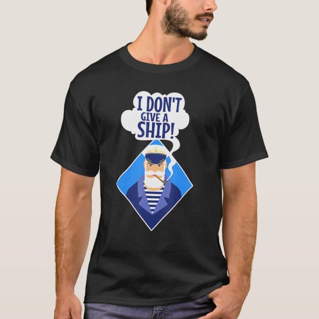 Camiseta Mens que não dou a uma nave (Frente)