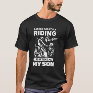 Camiseta Mens Que Pedi A Deus Para Um Parceiro De Corrida P