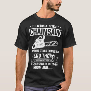 Camiseta Mens Que Preciso É Do Gordura Do Lumberjack Do Cha
