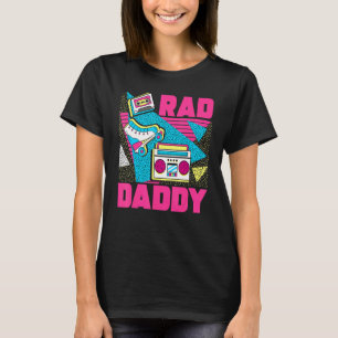Camiseta Mens Rad Pai 90s Nostalgia estética 1990