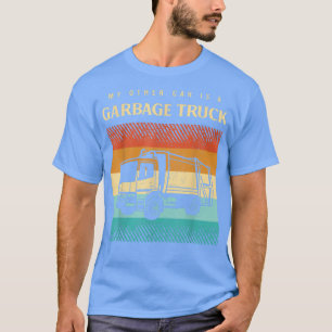 Camiseta Mens Reciclagem Truck Driver Dizendo Para Um Condu