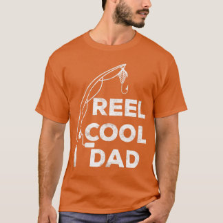 Camiseta Mens Reel Cool Dad Fishing Daddy Father's Day Shi
