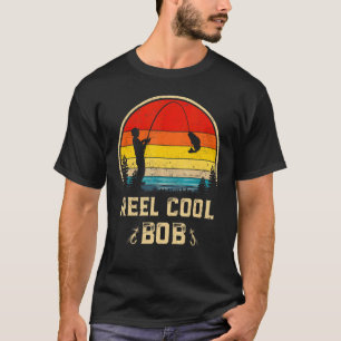 Camiseta Mens Reel Legal Bob Pesca Diversão Dia de os pais