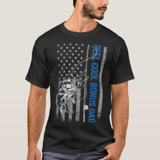 Camiseta Mens Reel Legal Bonus Men Pescarando Amantes Ameri