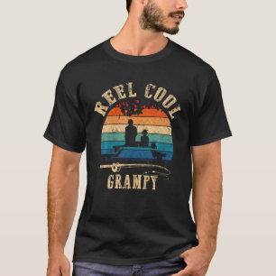 Camiseta Mens Reel Legal Grampman Dia de os pais Fishi