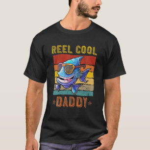 Camiseta Mens Reel Legal Pai Pescador Engraçado Pai Pai