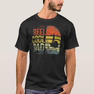 Camiseta Mens Reel Legal Pai Pescador Pai Dia Fis