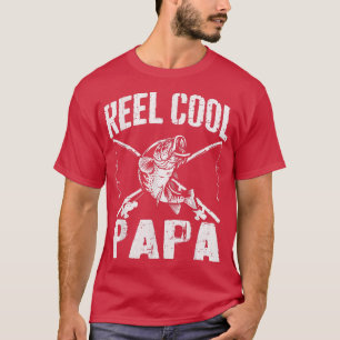 Camiseta Mens Reel Legal Papa Pai de pesca Vovô