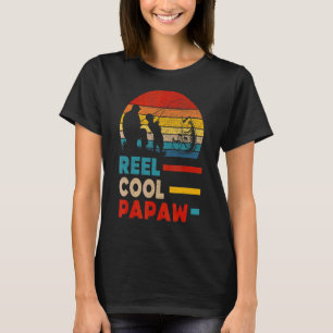 Camiseta Mens Reel Legal Papaw Pai de pescadores Dia F