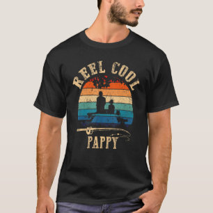 Camiseta Mens Reel Legal Pappy Pescador Dia de os pais Fish