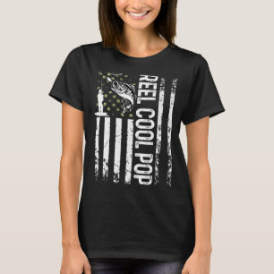 Camiseta Mens Reel Legal Pop Para Pescador Pai B Day Faes