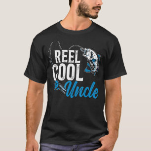 Camiseta Mens Reel Legal Tio Fisher Pescador Melhor Pesca