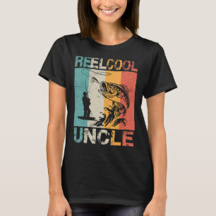 Camiseta Mens Reel Legal Tio Pesca Dia de os pais Fisher D