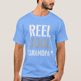 Camiseta Mens Reel Legal Vovô pescando Avô Presente Fi