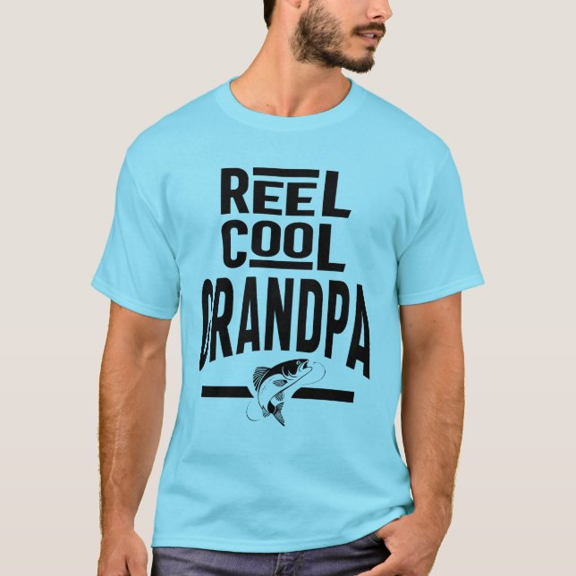 Camiseta Mens Reel Legal Vovô Presente (Frente)