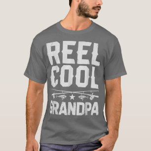 Camiseta Mens Reel Legal Vovô T Pesca Vovô Gran